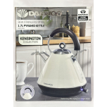Daewoo Kensington Pyramid Kettle Stainless Steel Cream | 1.7L 3000W
