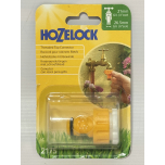 Hozelock Outdoor Tap Connector | 21–26.5 mm (1/2″–3/4″) | Threaded Taps