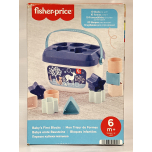 Fisher-Price Baby’s First Blocks Shape Sorter Bucket | 10 Shapes | 6+ Months