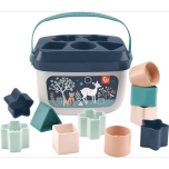 Fisher-Price Baby’s First Blocks Shape Sorter Bucket | 10 Shapes | 6+ Months