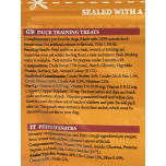 Pet Munchies Duck Training Treats | Grain Free Natural Dog Treats | 8 x 50g