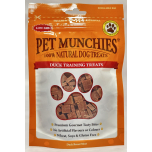 Pet Munchies Duck Training Treats | Grain Free Natural Dog Treats | 8 x 50g
