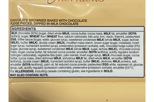 Thorntons Brownie Bites Chocolate Fudge Mini Brownies | 15 x 10 Bites