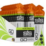 Science in Sport GO Energy + Electrolyte Gels – Salted Caramel – 30 x 60 ml | Endurance Fuel | Vegan