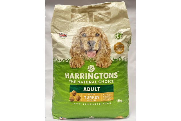 Harringtons Adult Complete Dry Dog Food Turkey & Veg | 15kg