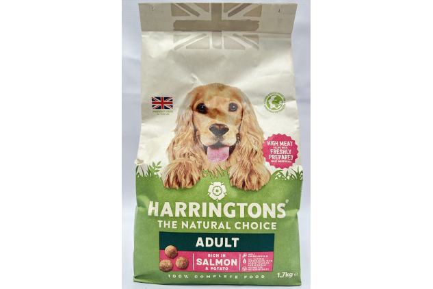 Harringtons Adult Dog Food Salmon & Potato | 10 x 1.7kg Bags (17kg Total)