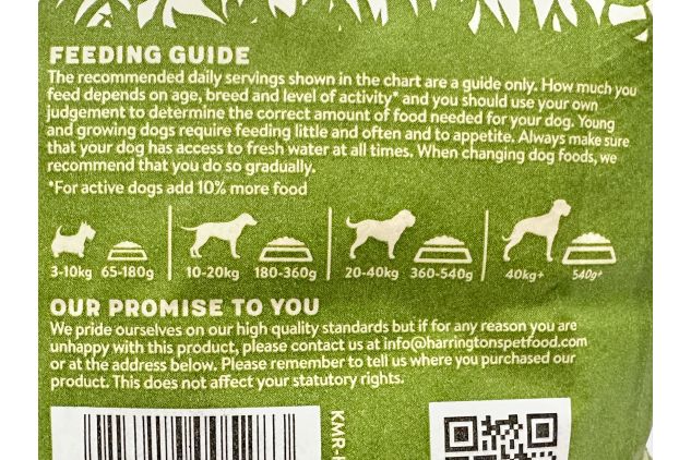 Harringtons Adult Dog Food Salmon & Potato | 10 x 1.7kg Bags (17kg Total)