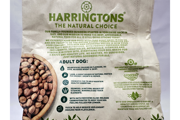 Harringtons Adult Dog Food Lamb & Rice | 10 x 1.7kg Bags (17kg Total)