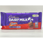 Cadbury Dairy Milk Daim Chocolate Bar | Milk Chocolate with Crunchy Almond Caramel Pieces | 18 × 120g