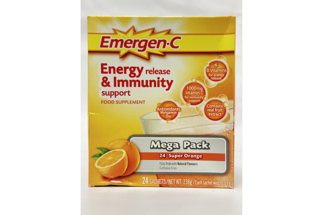 Super Orange Vitamin Drink Mix 24 Sachets