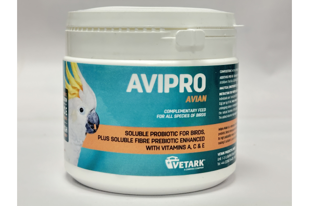 Vetark Avipro Avian Probiotic & Prebiotic Powder – Digestive Support for Birds 300g
