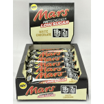 Mars HiProtein Low Sugar Bar White Chocolate | High Protein Snack Bars | 12 x 57g