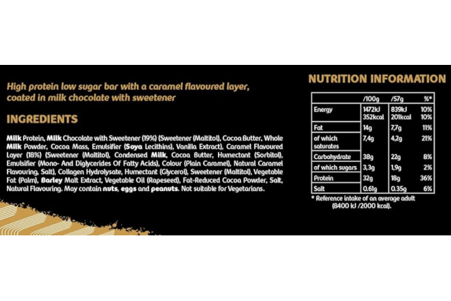 Mars HiProtein Low Sugar Milk Chocolate Bars | High Protein Snack Bars | 12 x 57g