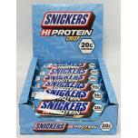 Snickers HiProtein Crisp Bars | High Protein Chocolate Snack Bars | 12 x 55g