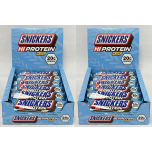 Snickers HiProtein Crisp Bars | High Protein Chocolate Snack Bars | 24 x 55g
