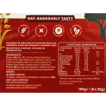 Jordans Frusli Juicy Red Berry Cereal Bars | Wholegrain Oat Snack Bars | 6 Packs (36 Bars Total)