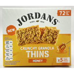 Jordans Crunchy Granola Thins Honey Snack Bars – 6 Boxes (30 Twin Packs) 960g Total
