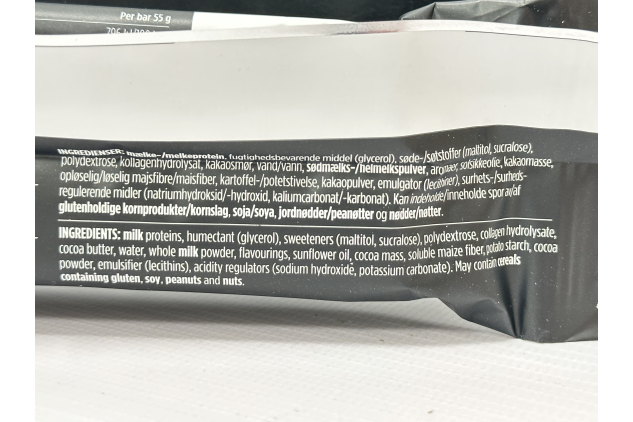 Barebells Cookies & Cream Protein Bar – 20g Protein – 12 x 55g