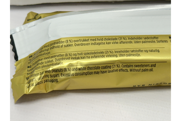 Barebells White Salty Peanut Protein Bars – High Protein Snack Bar – 12 x 55g Multipack