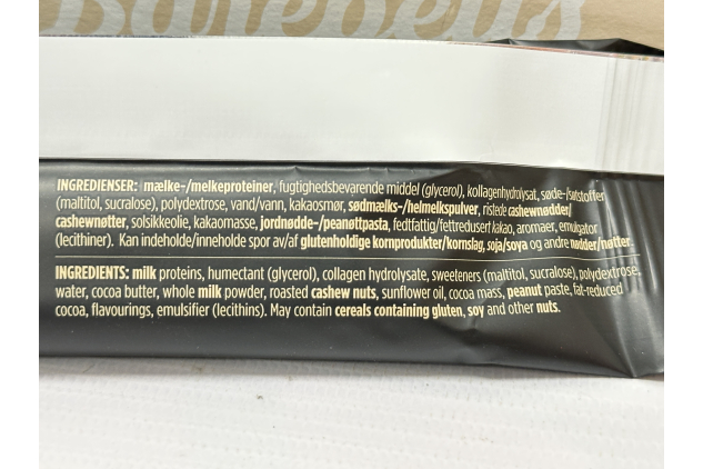 Barebells Caramel Cashew Protein Bars – High Protein Snack Bars – 12 x 55g Multipack