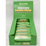 Barebells Banana Dream Soft Protein Bars – Chocolate Coated High Protein Snack Bars | 12 x 55g