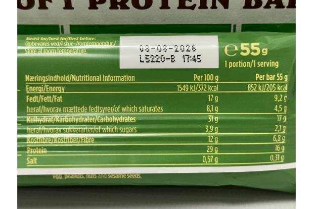 Barebells Banana Dream Soft Protein Bars – Chocolate Coated High Protein Snack Bars | 12 x 55g