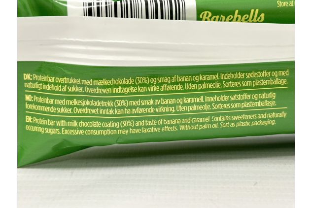 Barebells Banana Dream Soft Protein Bars – Chocolate Coated High Protein Snack Bars | 12 x 55g