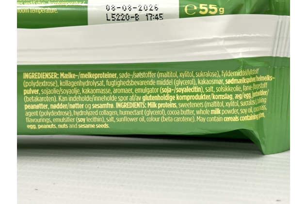Barebells Banana Dream Soft Protein Bars – Chocolate Coated High Protein Snack Bars | 12 x 55g
