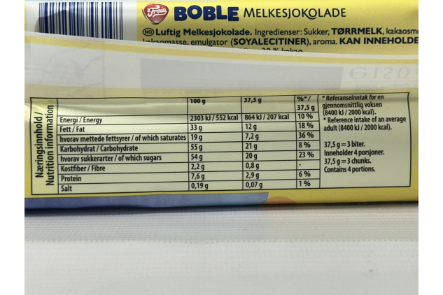 Freia Boble Aerated Milk Chocolate Bars | 9 x 150g | No Palm Oil