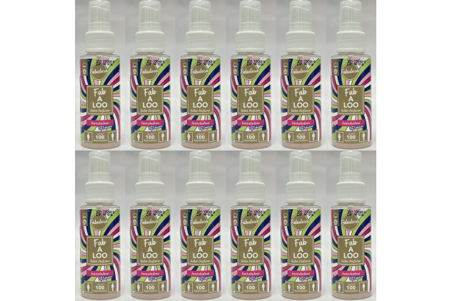Fabulosa Fab-A-Loo Toilet Perfume Spray – Fantabulosa Fragrance | 12 x 60ml