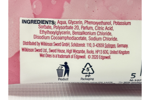 Wet Ones Be Cute Rose Petal Hand Wipes | 12 Packs x 12 Wipes | 144 Total Wipes
