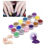18 Sparkly Nail Glitter Pots for Artwork & Nails