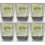 Minton & Donello Organic Whole Apricots Unsulphured | Sun-Dried Dried Fruit | 6 x 250g