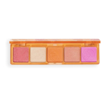 I Heart Revolution Zesty Zing Mini Match Palette, Eye Shadow Makeup 5 Shimmer & Matte Shades 1.1g
