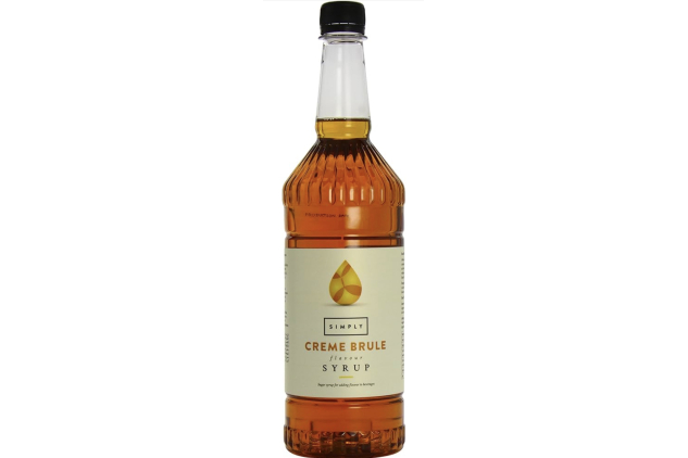 Simply Crème Brûlée Flavour Syrup | Coffee & Cocktail Syrup | 1 Litre