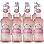 Fentimans Pink Rhubarb Tonic Water – Botanically Brewed Soft Drink | 8 x 500ml