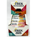 TREK Protein Oat Bars Variety Pack | Plant-Based Flapjack Bars 16 x 50g