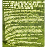 Harringtons Superfoods Grain Free Puppy Food Chicken with Vegetables | Dry Dog Food | 1.7kg x 4
