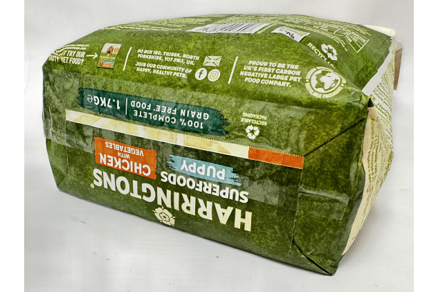 Harringtons Superfoods Grain Free Puppy Food Chicken with Vegetables | Dry Dog Food | 1.7kg x 4