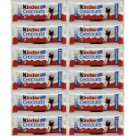 Kinder Chocolate Medium Bars Milk Chocolate 24 x 21g (12 Packs of 2 Bars)