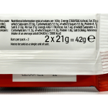 Kinder Chocolate Medium Bars Milk Chocolate 24 x 21g (12 Packs of 2 Bars)