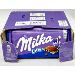 Milka Oreo Chocolate Bars 22 x 100g (Total 2.2kg Bulk Pack)