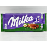 Milka Hazelnut Milk Chocolate Bars 24 x 90g (Total 2.16kg Bulk Pack)