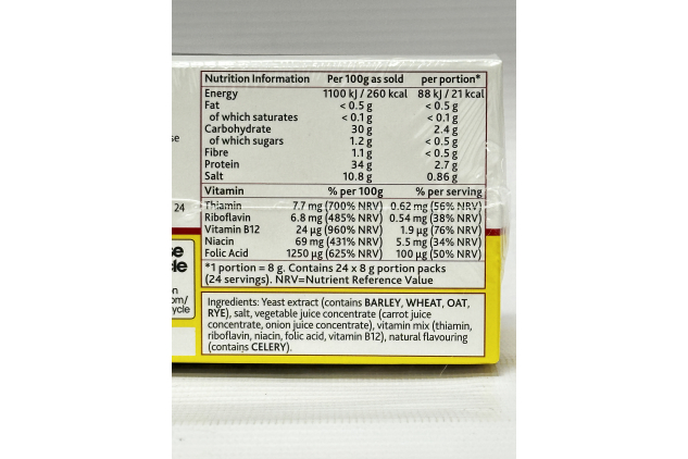 Marmite Yeast Extract Love Portions 24 x 8g (192g Total)