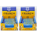 USN CRUNCH Protein Bars White Chocolate Blueberry Muffin Flavour 24 x 60g