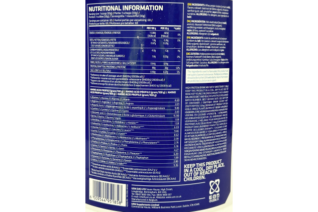 USN ISOPRO 100% Whey Protein Isolate Strawberry Flavour 1.8kg