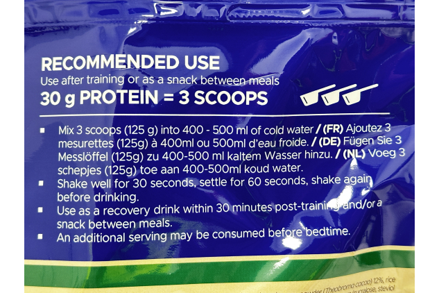 USN Wholefood Gainer Chocolate Flavour Plant Based 1kg