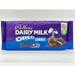 Cadbury Dairy Milk OREO Sandwich Chocolate Bars 96g