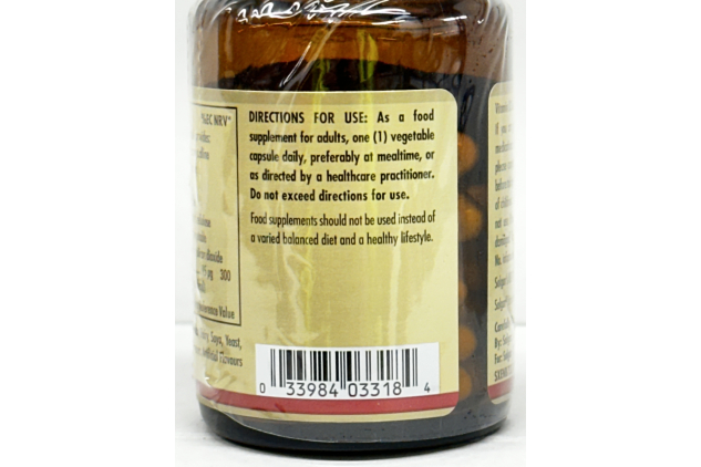 Solgar Vitamin D3 600 IU 15µg Vegetable Capsules 2 x 60 Pack