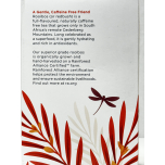 Dragonfly Tea Organic Pure Rooibos Tea 40 Biodegradable Tea Bags Naturally Caffeine Free